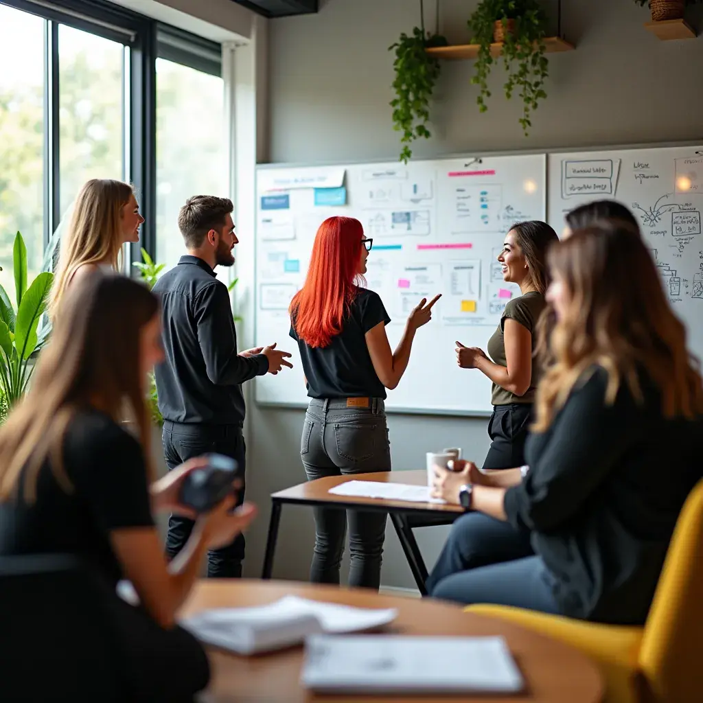 Modern industrial facility